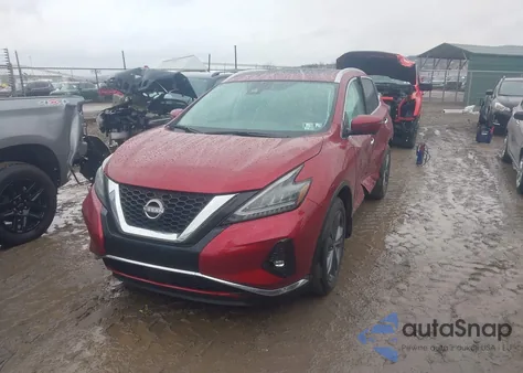 2023 Nissan Murano Platinum Intelligent Awd z USA, uszkodzony, nr VIN 5N1AZ2DS1PC138197